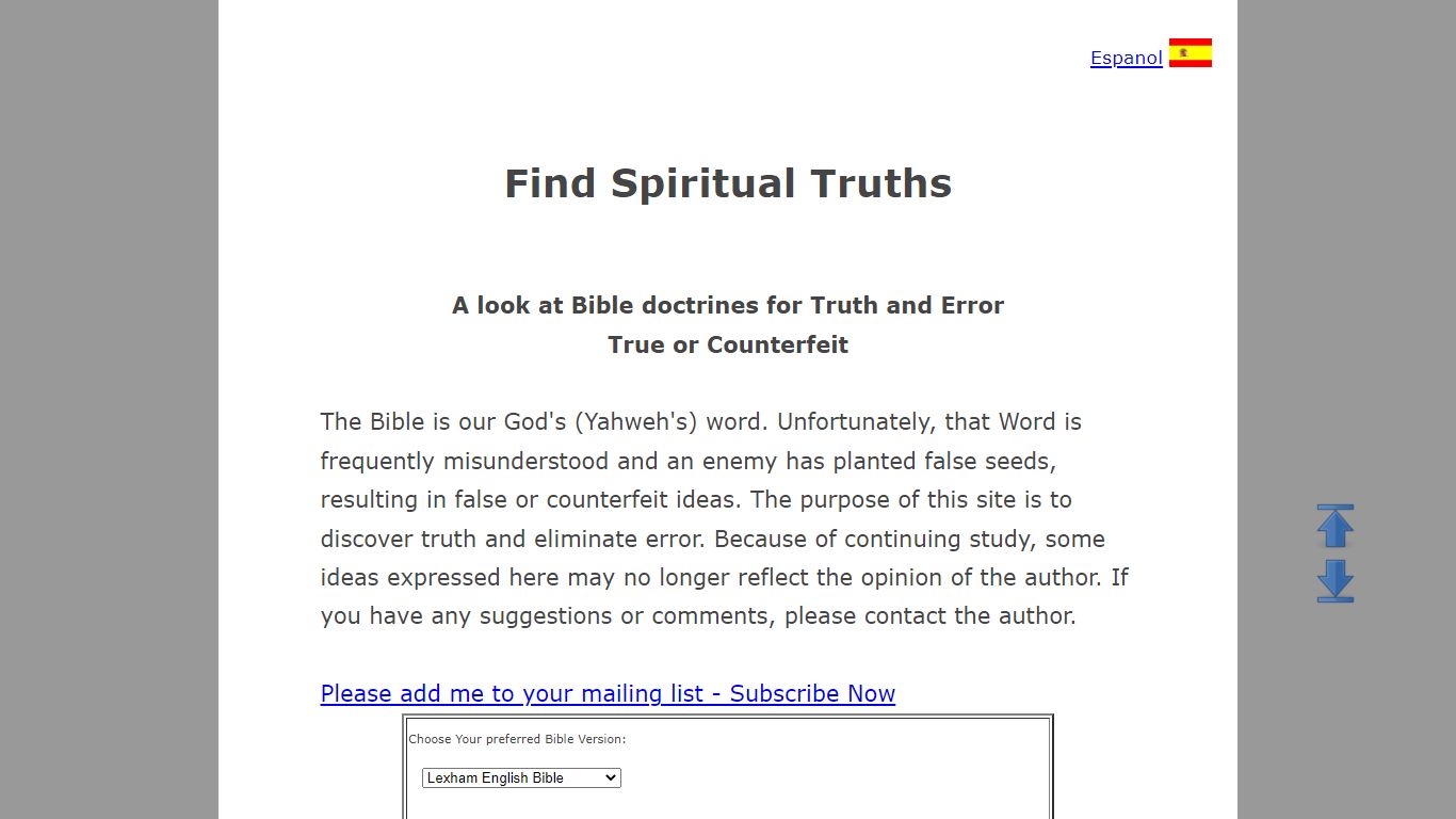 Find Spiritual Truths